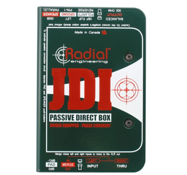 Radial JDI Passive DI Box with Jensen Transformer