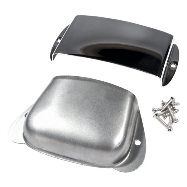 Fender American Vintage P Bass Ashtray Cover Set, Chrome