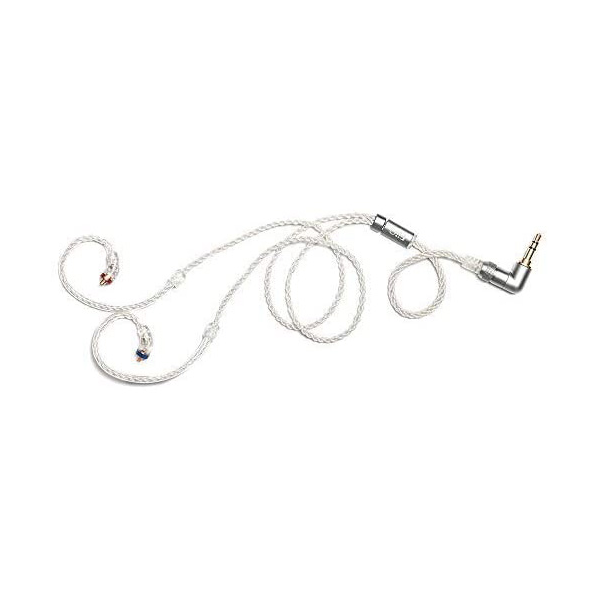Fiio LC-3.5BS MMCX-to-3.5mm IEM Cable, Silver-Plated OCC