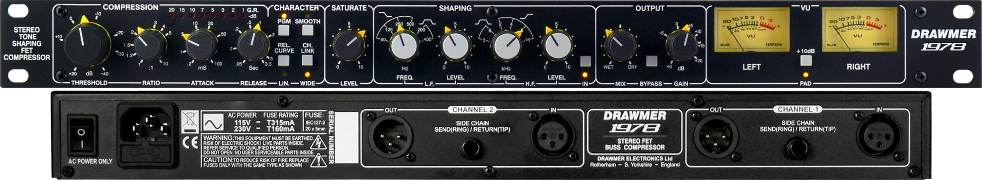 Drawmer 1978 Stereo FET Buss Compressor