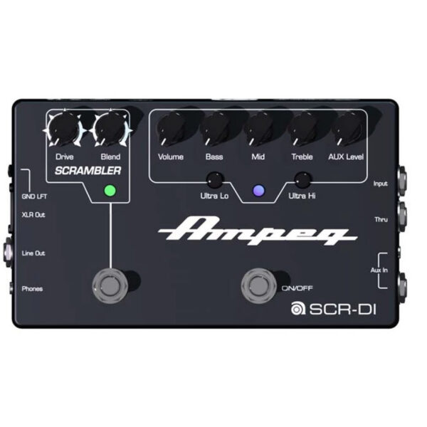 Ampeg SCR-DI Bass DI Preamp with Scrambler Overdrive