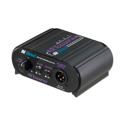 ART AV Direct Box - Passive Multi-Input DI