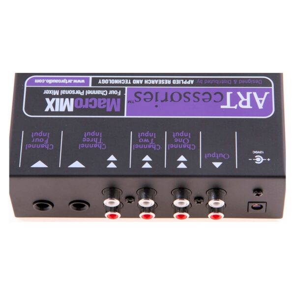 ART MacroMIX 4-Channel Personal Mixer
