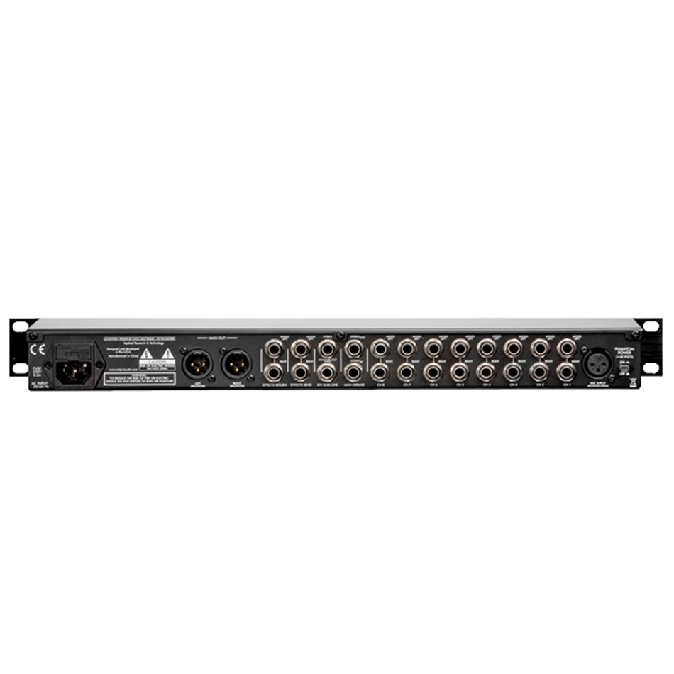 ART MX822 8-Channel Stereo Rack Mixer w/ FX Loop - Image 2