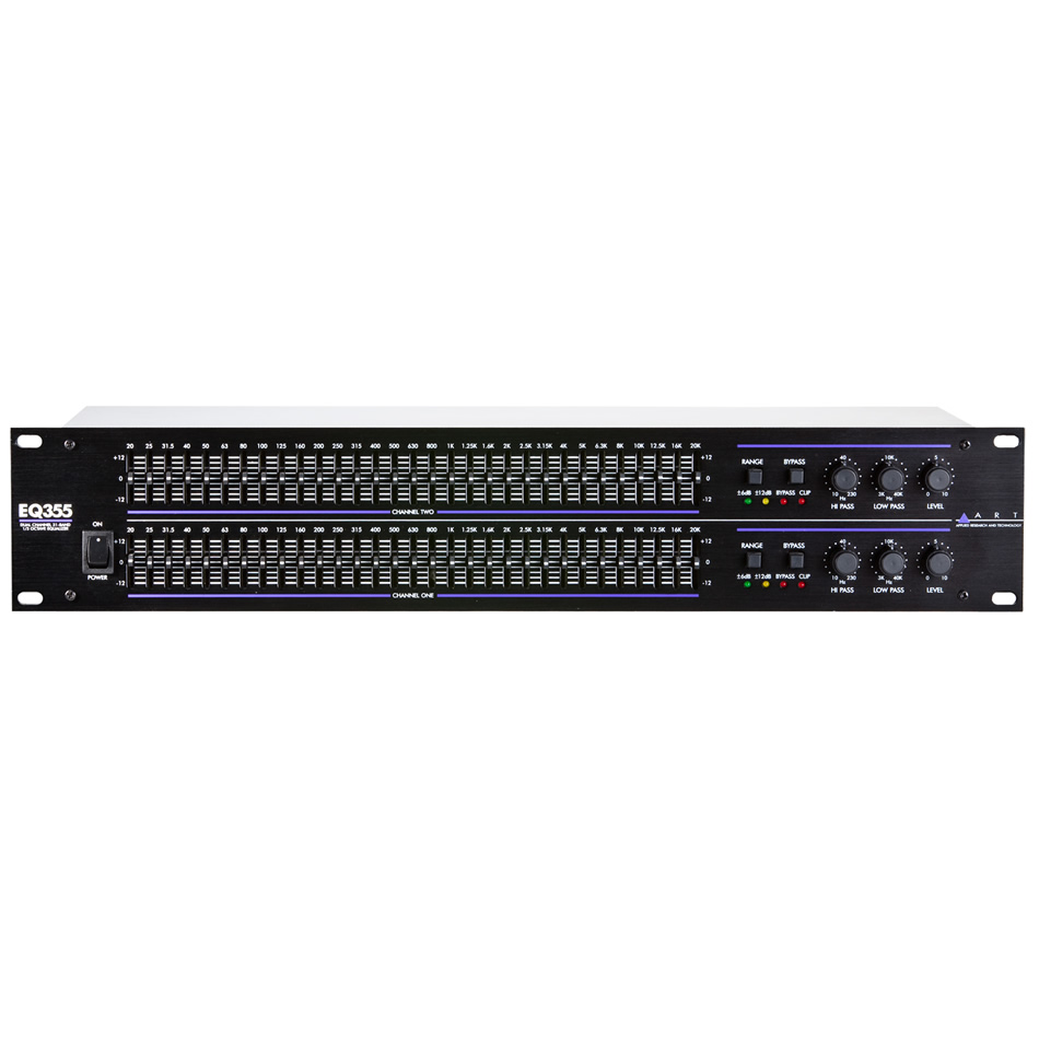 ART EQ355 Dual 31-Band 1/3 Octave Graphic EQ