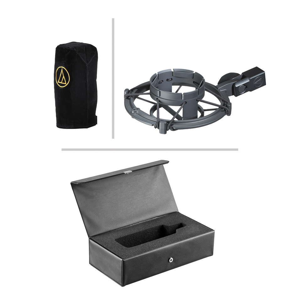Audio-Technica AT4040 Cardioid Condenser Mic w/ Shock Mount (Demo) - Image 2