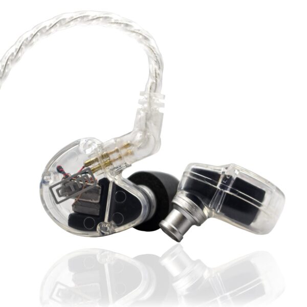 CTM CE220 Clear Dual-Driver IEM w/ Cable & Tips