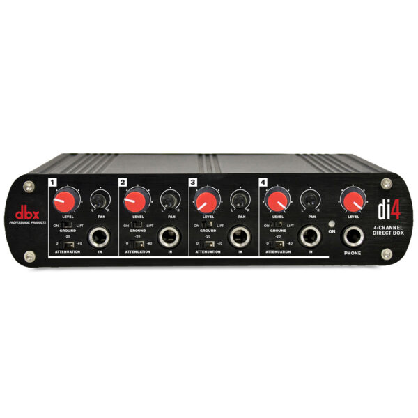 dbx DI4 4-Channel Direct Box & Line Mixer