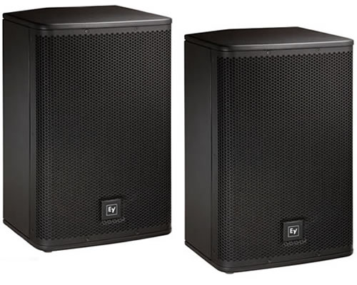 EV ELX112 12" Passive PA Speakers – Matched Pair