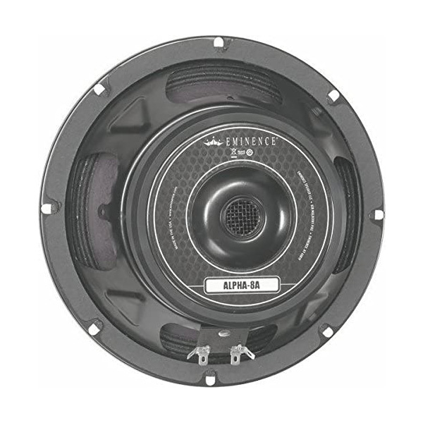 Eminence Alpha-8A 8" Replacement PA Speaker, 8 Ohm