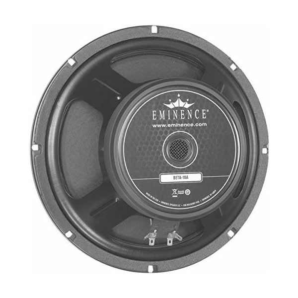 Eminence Beta-10A 10" 250W PA Replacement Speaker, 8 Ohm