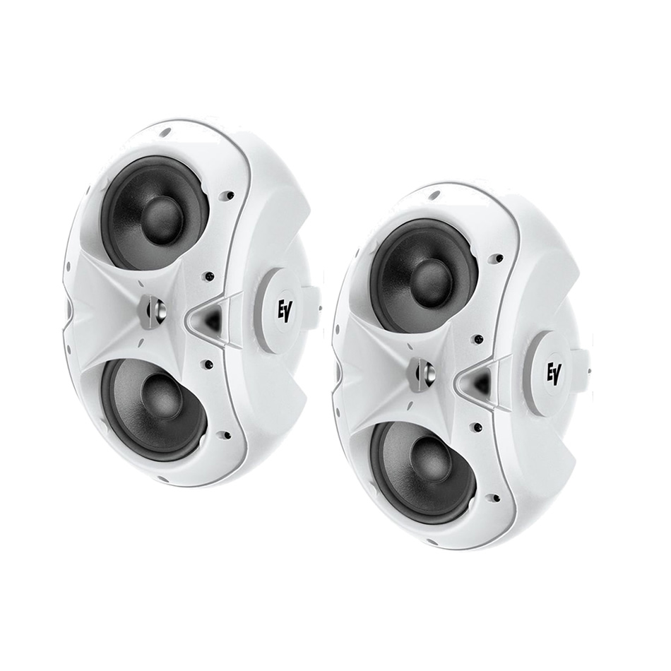 Electro-Voice EVID-3.2W Dual 3.5" 2-Way Speaker Pair, White - Image 2