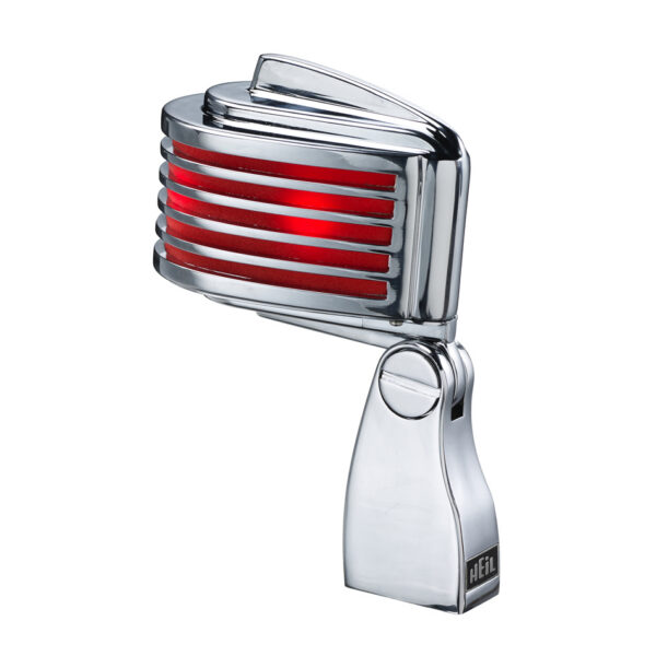 Heil Sound The Fin Chrome Vocal Mic - Red LED
