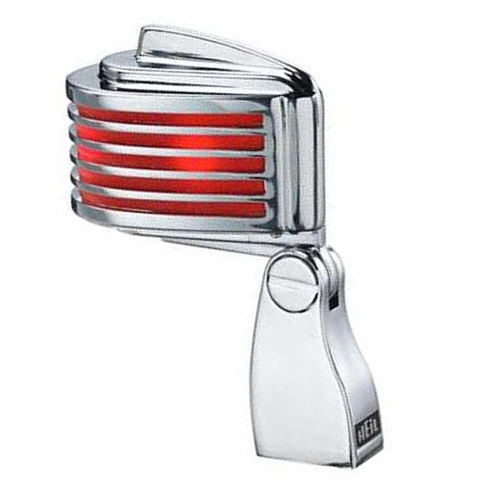 Heil Sound The Fin Red Dynamic Mic + Cable & Boom Stand - Image 2