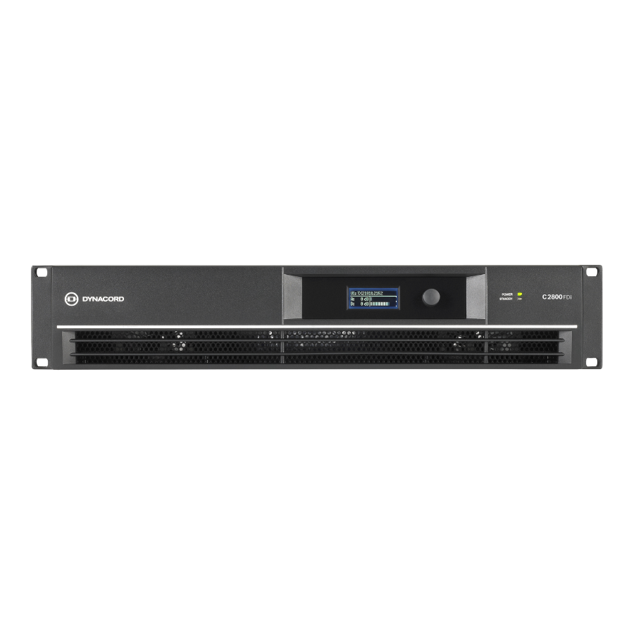 Dynacord C Series 2x1400W DSP Power Amplifier