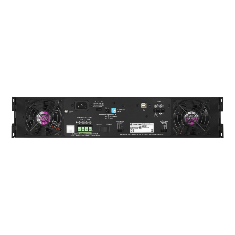 Dynacord C Series 2x1400W DSP Power Amplifier - Image 2