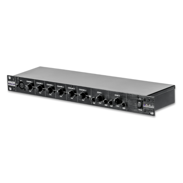 ART MX624 6-Ch Stereo Mixer w/ Dual Zone Outputs