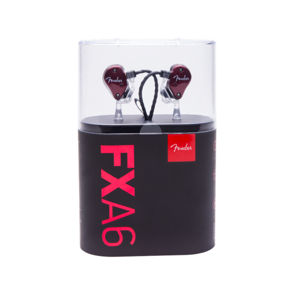 FXA6 Pro In-Ear Monitors (Red) - Hand-Built IEMs
