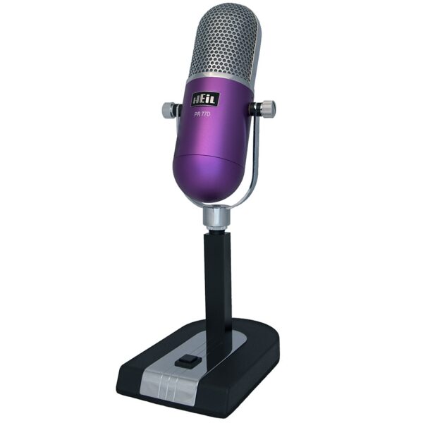 Heil Sound PR77D Dynamic Microphone – Purple