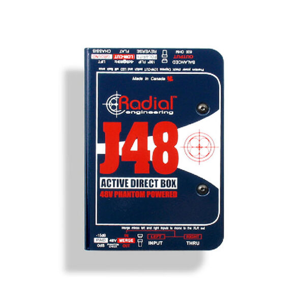Radial J48 Active Phantom-Powered Direct Box