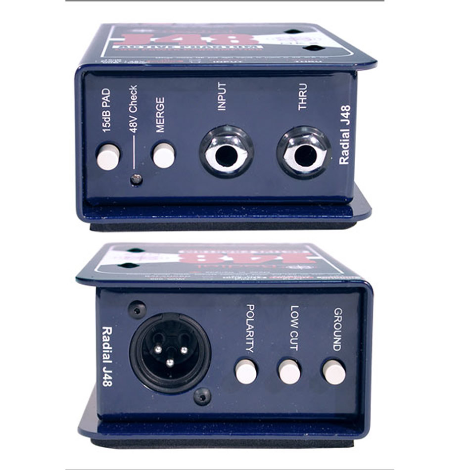 Radial J48 Active Phantom-Powered Direct Box - Image 2