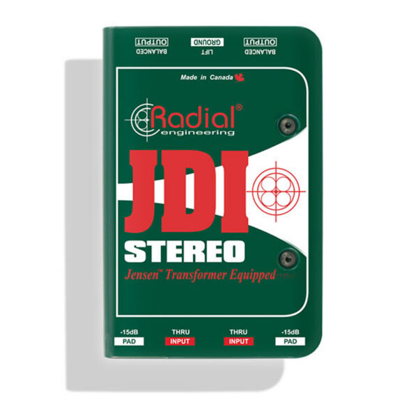 Radial JDI Stereo Passive Direct Box