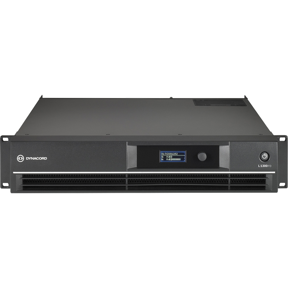 Dynacord L1300FD DSP Power Amplifier 2x650W - Image 2
