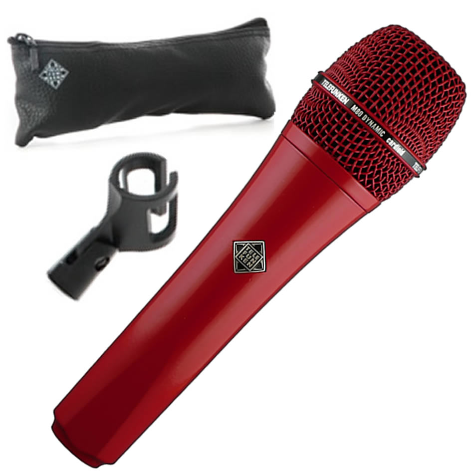 Telefunken M80 Red Dynamic Vocal Microphone