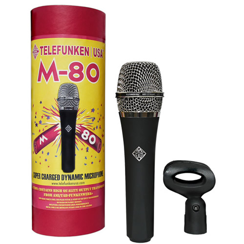 Telefunken M80 Dynamic Handheld Vocal Mic (M-80 ST)