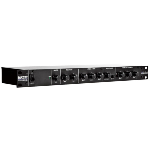 ART MX622 6-Channel Rack Mixer with EQ & FX Loop
