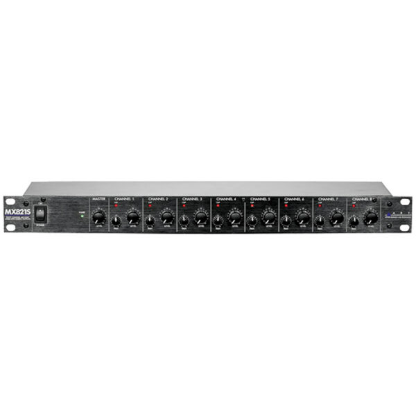 ART MX821s 8-Channel Mic/Line Rack Mixer w/ Stereo Out