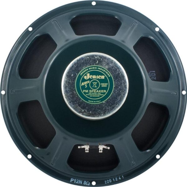 Jensen 12" Alnico Speaker, 50W, 8 Ohm - No Bell