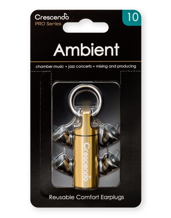 Dynamic Ear Crescendo PRO Ambient 10 PR-1900 Earplugs