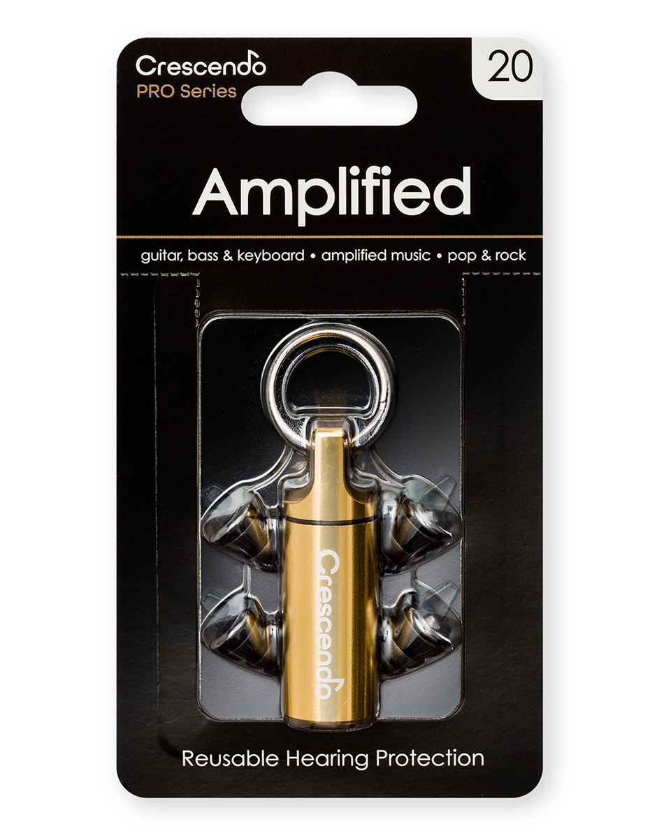 Crescendo PRO Amplified 20 Musician's Ear Plugs