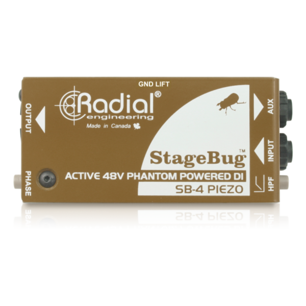 Radial StageBug SB-4 Active Piezo DI Box