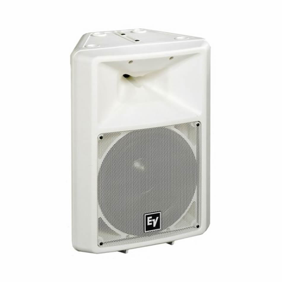 EV SX300WE 12" Two-Way White PA Speaker