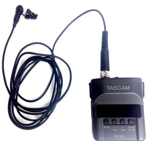 Tascam DR-10L Micro Recorder with Lavalier Mic - Image 2
