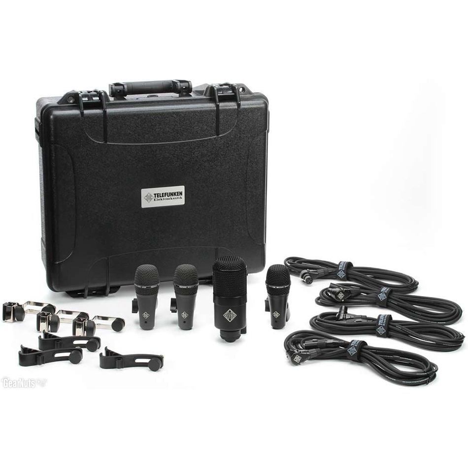 Telefunken DD4 Drum Mic Pack - M80, M81 x2, M82 + Case - Image 2