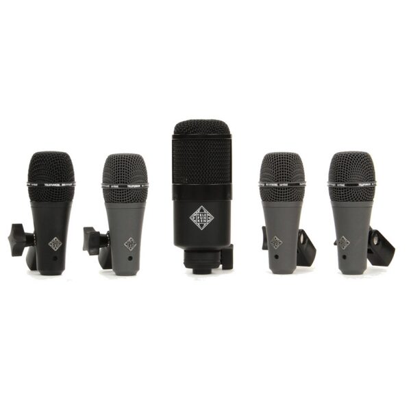 Telefunken DD5 Drum Mic Set: M82, M80-SH, 3x M81-SH + Case