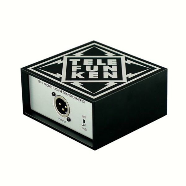 Telefunken TDP-1 Passive DI Box - Mono, Transformer-Balanced