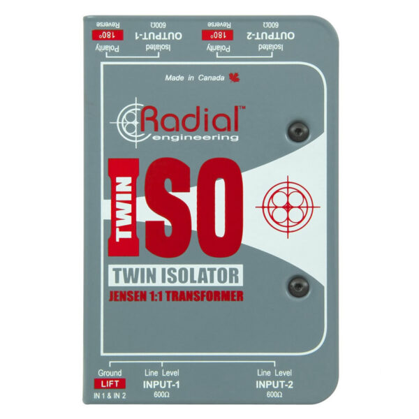 RADIAL Twin ISO Passive 2-Ch Line Isolator