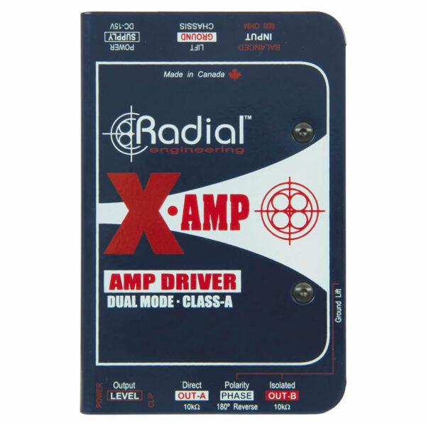 Radial X-Amp Active Class-A Dual Re-amping Box