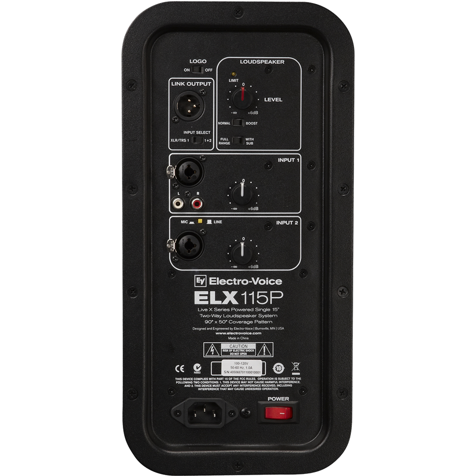 Electro-Voice ELX115P 15" Powered 2-Way PA Speaker - Image 2
